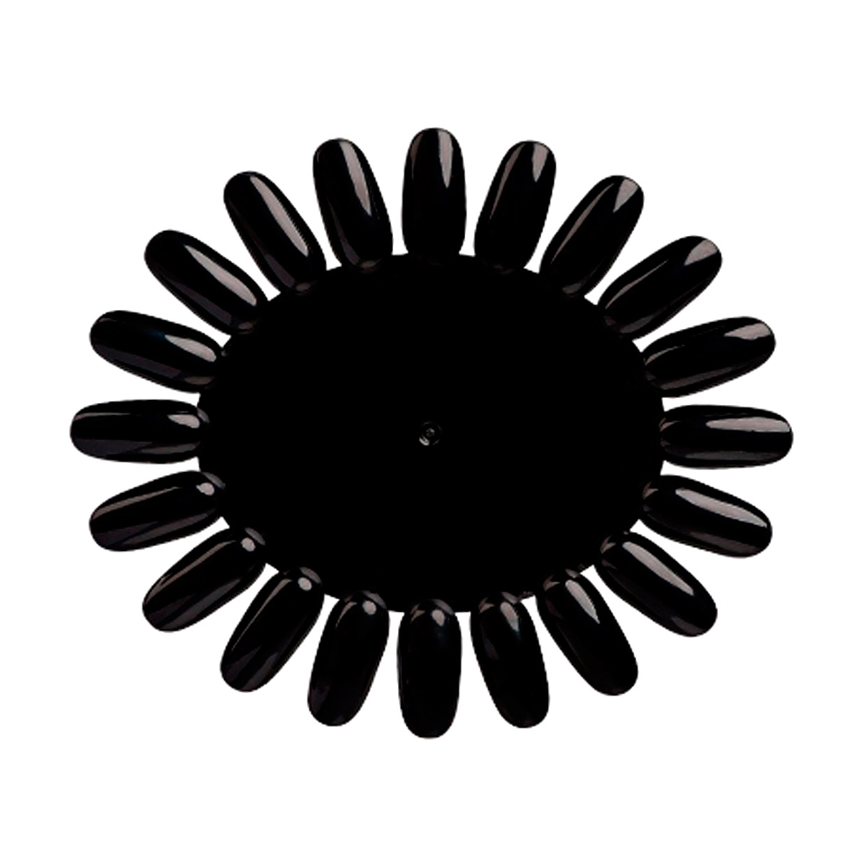 Уцінка! Палітра для лаків Ромашка Avenir Cosmetics чорна, 10 шт